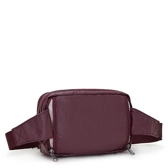 Kipling Abanu Multi Metallic Convertible Crossbody Bag Tassen Bordeaux | België 1177JP